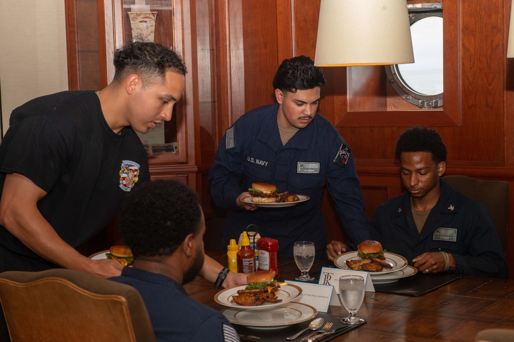 USS Theodore Roosevelt Sailor of the Quarter Lunch