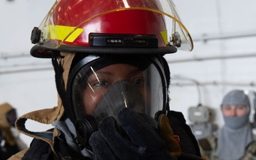 USS Theodore Roosevelt General Quarters Drill
