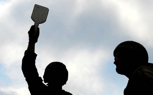 National Guard MPs fire Mark 19 grenade launchers