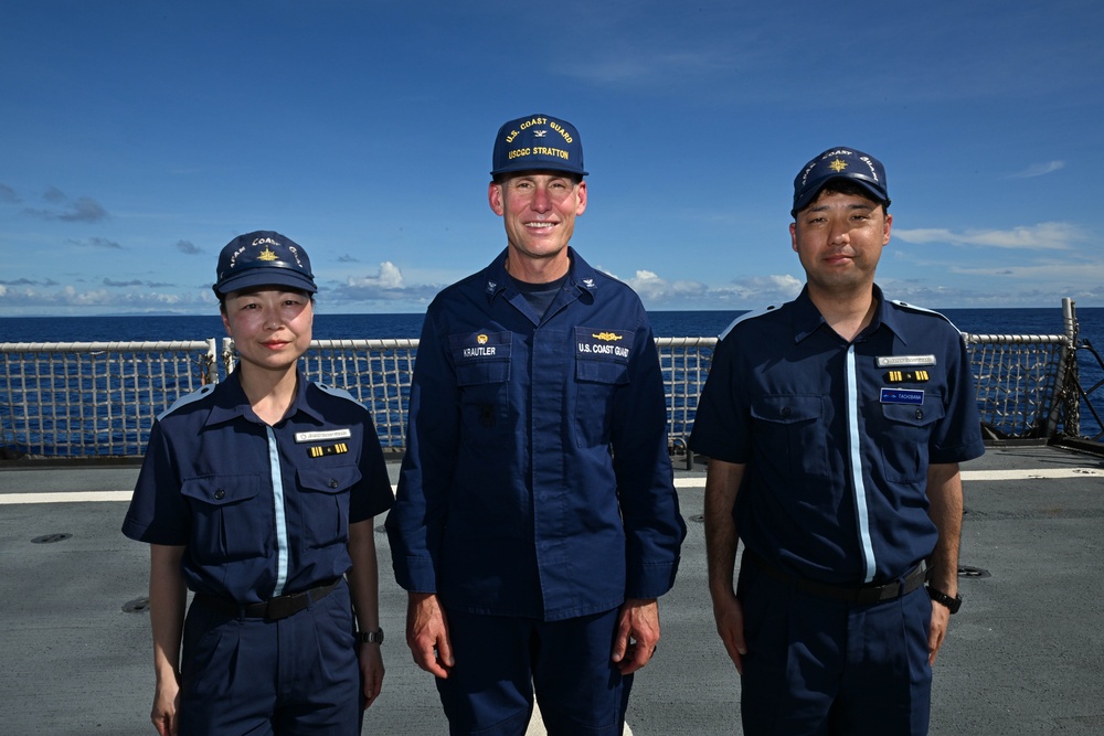 US Coast Guard Cutter Stratton concludes transit from Palau to Guam with Quad partners