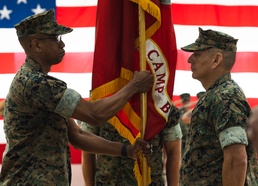 Camp Blaz Change of Command Ceremony
