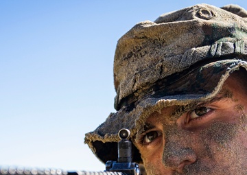31st MEU Boat Company Secures Beach Landing Site during Exercise Talisman Sabre 25