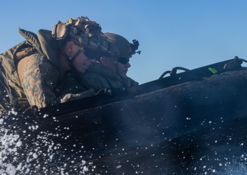 31st MEU Boat Company Secures Beach Landing Site during Exercise Talisman Sabre 25