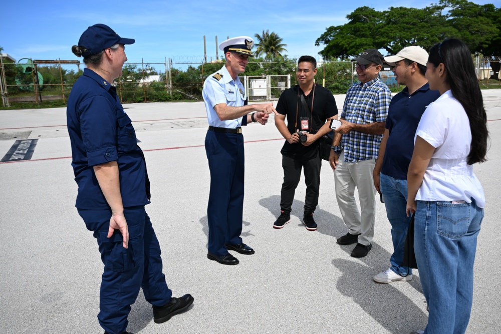 US Coast Guard Cutter Stratton concludes transit from Palau to Guam with Quad partners