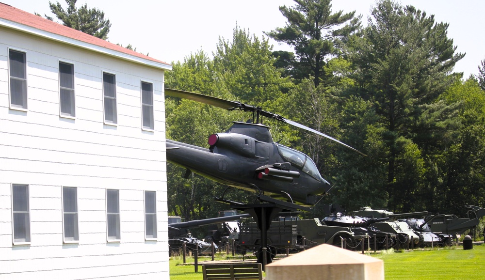 Equipment Park at Fort McCoy's Commemorative Area