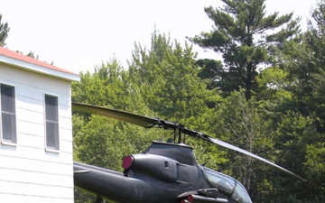 Equipment Park at Fort McCoy's Commemorative Area