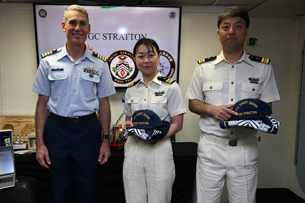 US Coast Guard Cutter Stratton concludes transit from Palau to Guam with Quad partners