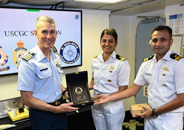 US Coast Guard Cutter Stratton concludes transit from Palau to Guam with Quad partners