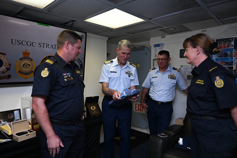 US Coast Guard Cutter Stratton concludes transit from Palau to Guam with Quad partners