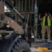 The 36th CRS receives personnel and supplies