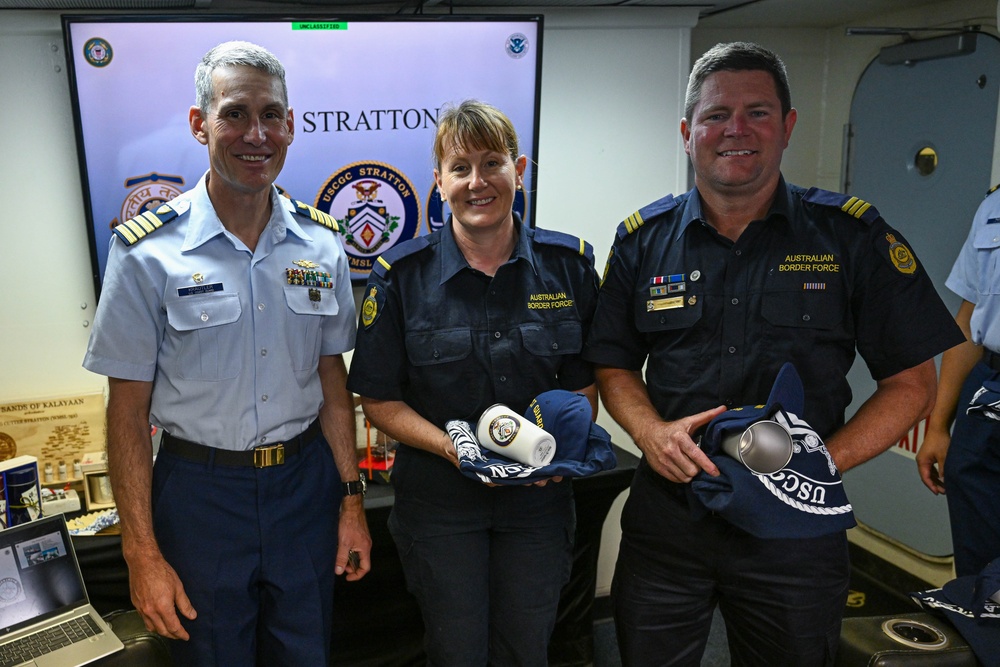 US Coast Guard Cutter Stratton concludes transit from Palau to Guam with Quad partners