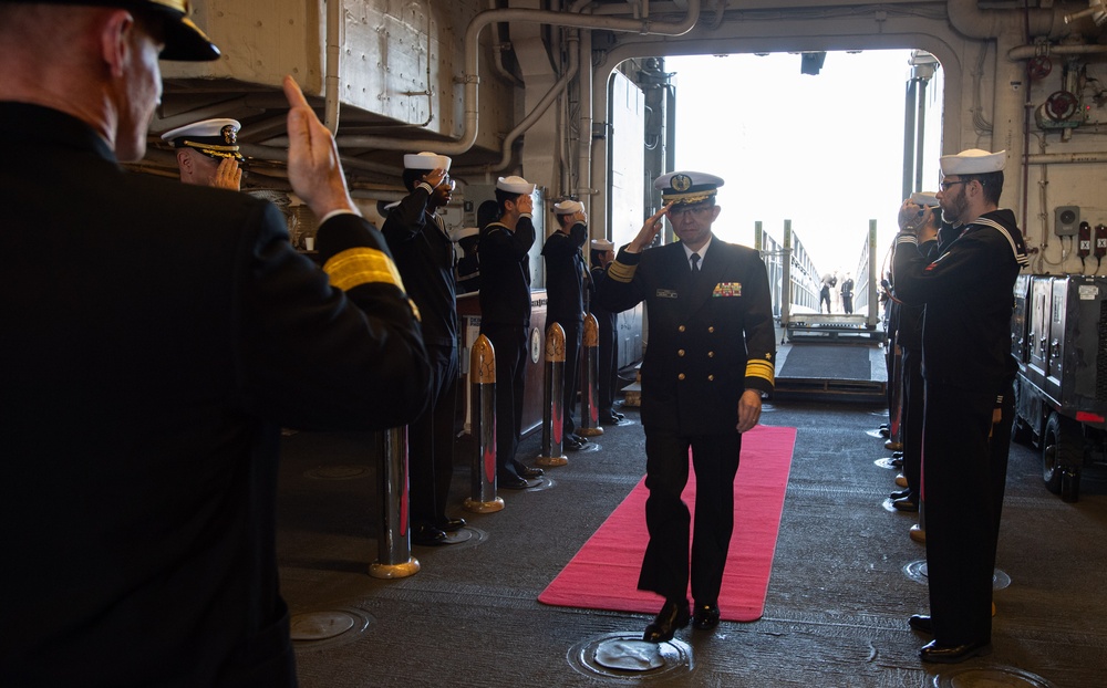 USS America (LHA 6) Hosts Trilateral Terms of Reference Signing in Brisbane