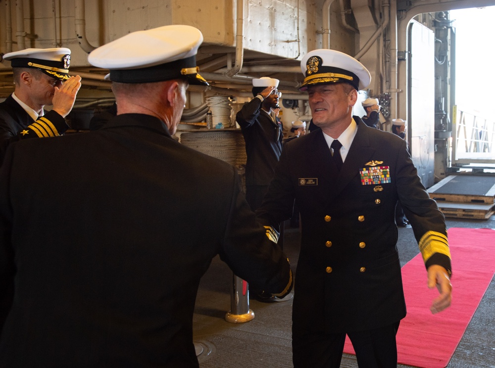 USS America (LHA 6) Hosts Trilateral Terms of Reference Signing in Brisbane