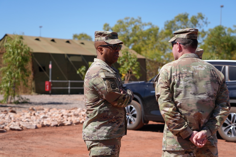 USARPAC Commanding General Visits Troops During Talisman Sabre