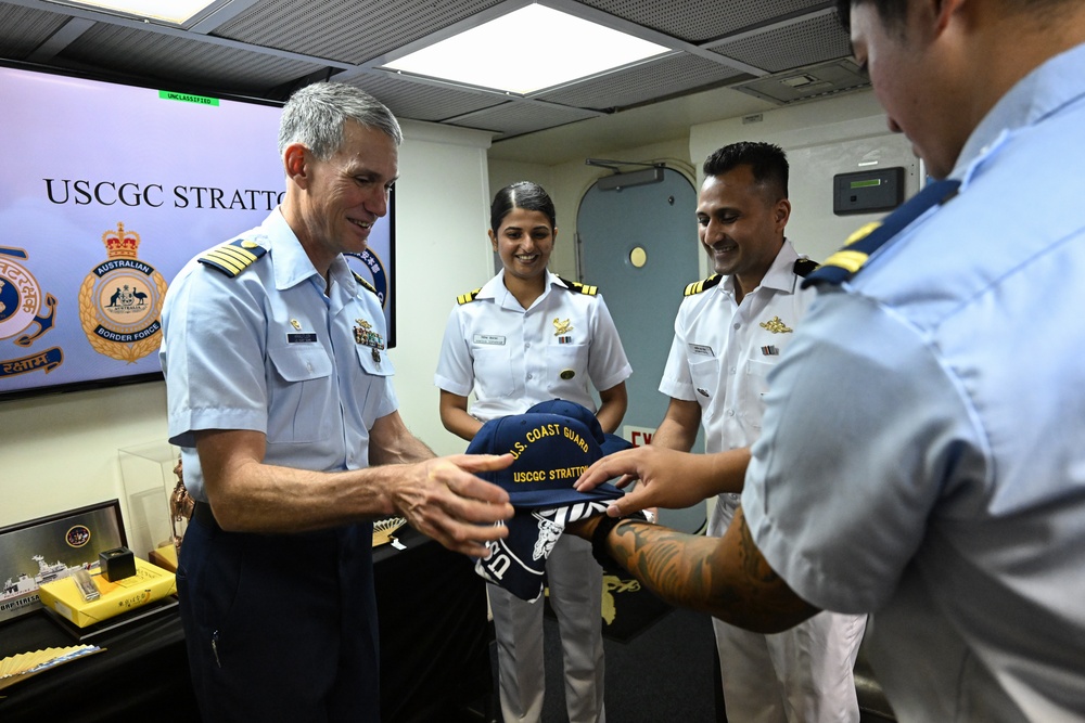 US Coast Guard Cutter Stratton concludes transit from Palau to Guam with Quad partners