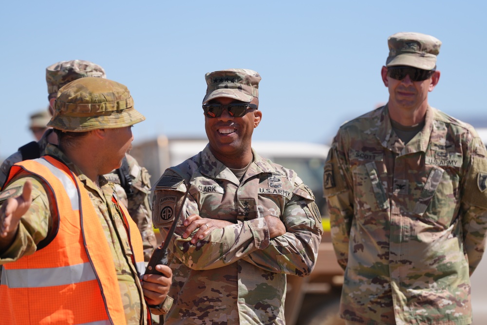 USARPAC Commanding General Visits Troops During Talisman Sabre