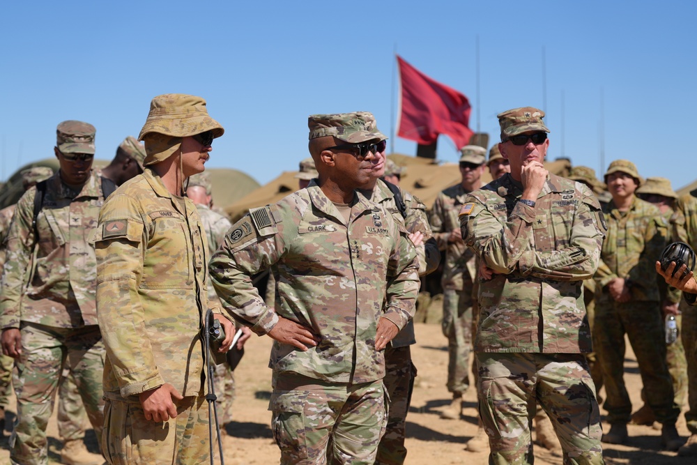 USARPAC Commanding General Visits Troops During Talisman Sabre