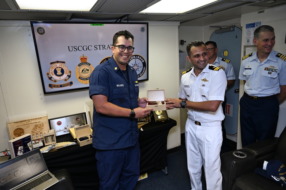 US Coast Guard Cutter Stratton concludes transit from Palau to Guam with Quad partners