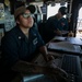 USS Pearl Harbor (LSD 52) U.S. Navy Sailors perform bridge operations