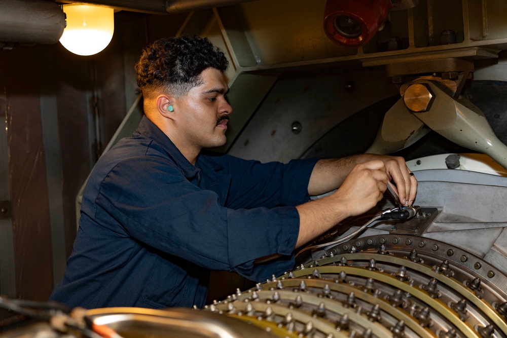 Shoup conducts routine operations