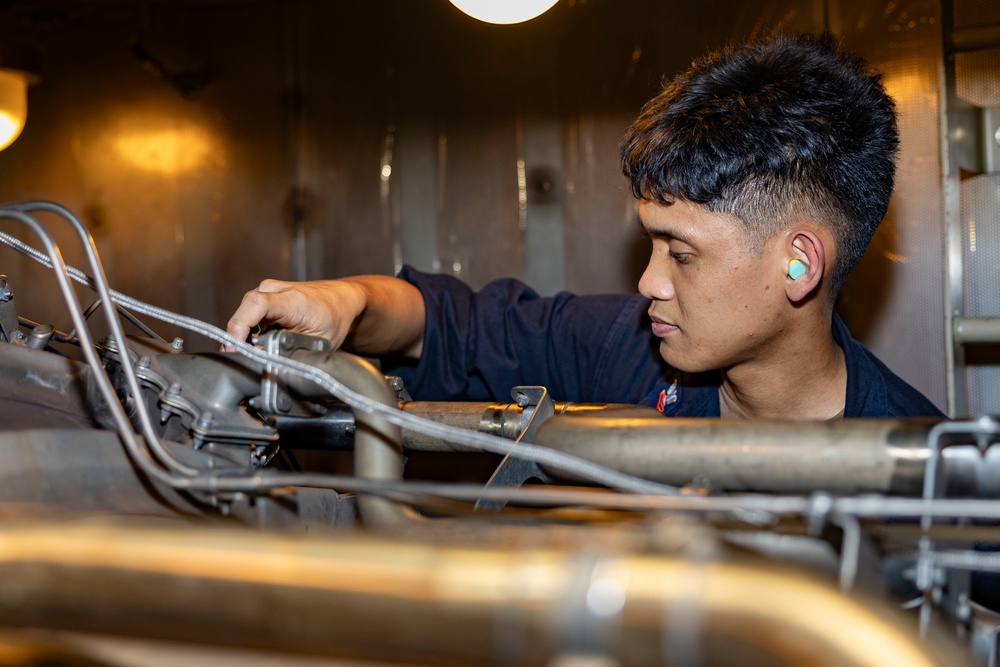 Shoup conducts routine operations