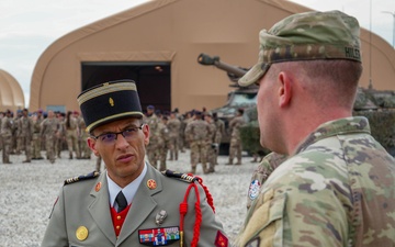 Allied nations join French military for Bastille Day festivities.