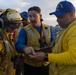 USS Gerald R. Ford (CVN 78) Conducts Flight Deck Firefighting Drills