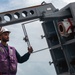USS Gerald R. Ford (CVN 78) Conducts RAM and Evolved Sea Sparrow Missile Upload