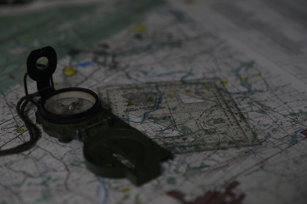 Land navigation course at Fort Indiantown Gap