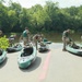 Competitors embark in kayak in river operations - 2025 National Best Warrior