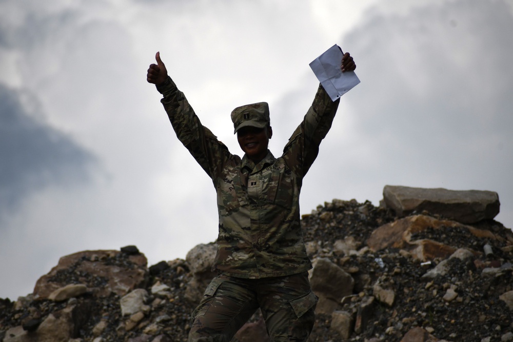 Land navigation course at Fort Indiantown Gap