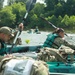 Competitors embark in kayak on river operations - 2025 National Best Warrior