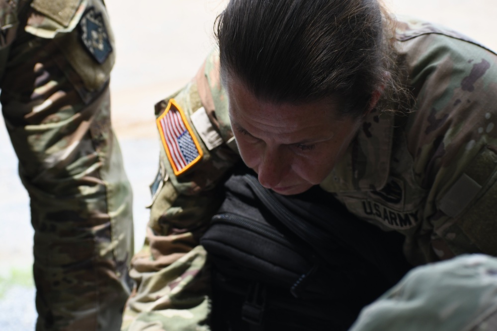 Land navigation course at Fort Indiantown Gap