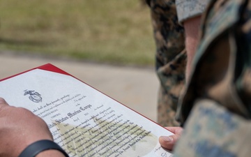 Cpl. Bolduc Promotion