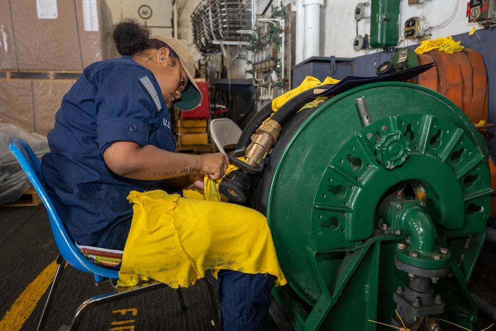 Daily Operations Aboard USS George H.W. Bush (CVN 77)