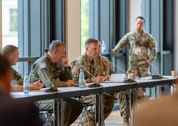 Army Air Defense General Speaks during LANDEURO