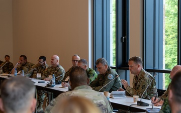 Army Air Defense General Speaks during LANDEURO