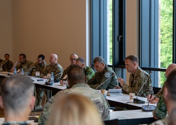 Army Air Defense General Speaks during LANDEURO