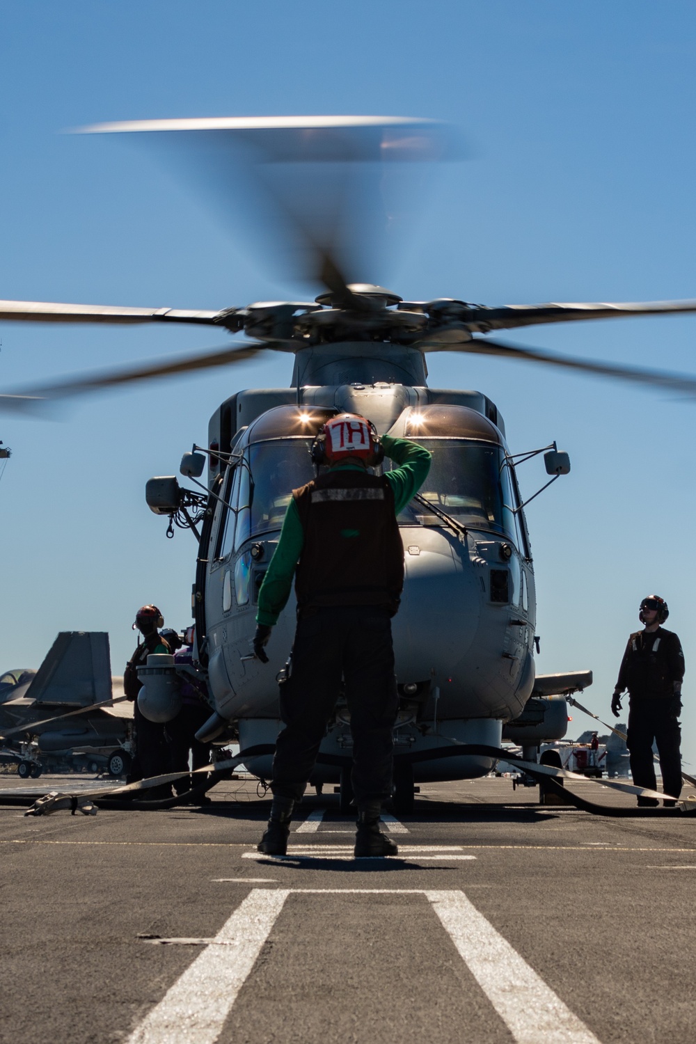 George Washington Conducts Flight Operations