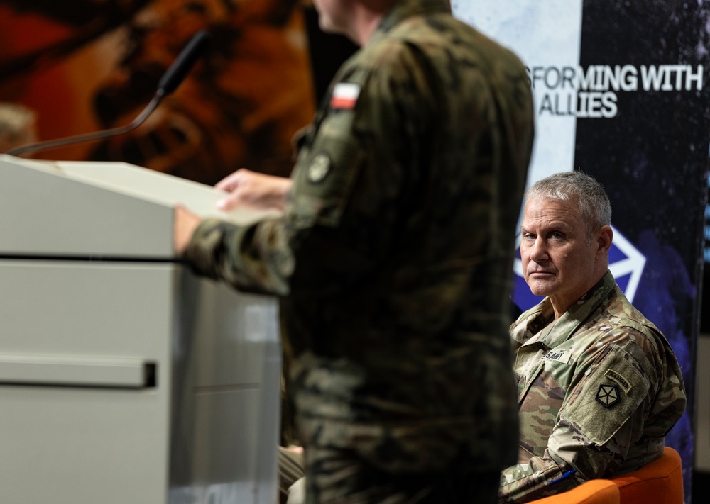 V Corps, NATO Leaders Showcase Allied Modernization at LANDEURO Warrior’s Corner