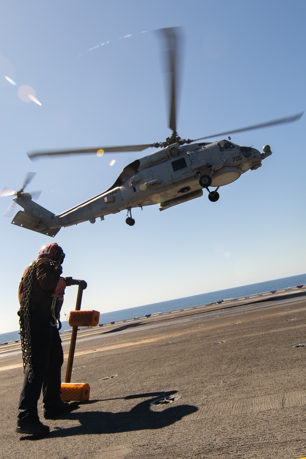 George Washington Conducts Flight Operations