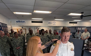 Lt. Gmehlin promoted