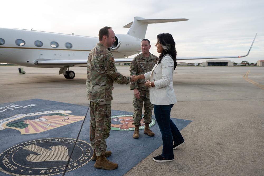DNI visits MacDill AFB