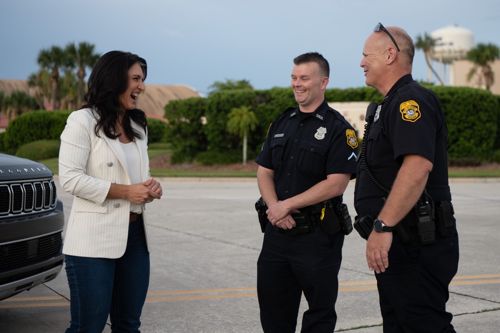 DNI visits MacDill AFB