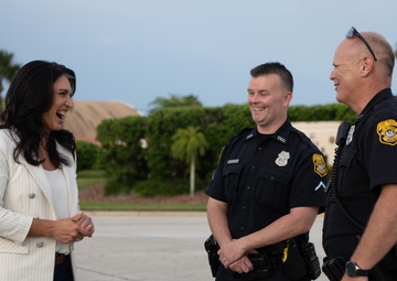 DNI visits MacDill AFB