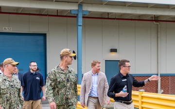 NAVSUP WSS commander tours Joint Consolidation Point