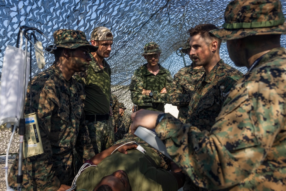 Atlantic Alliance 2025 Corpsmen Mass Casualty Drill