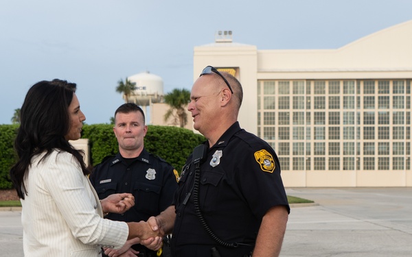 DNI visits MacDill AFB