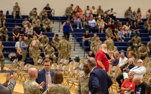 903rd ICTC Deployment and Farewell Ceremony