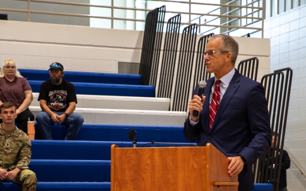 903rd ICTC Deployment and Farewell Ceremony
